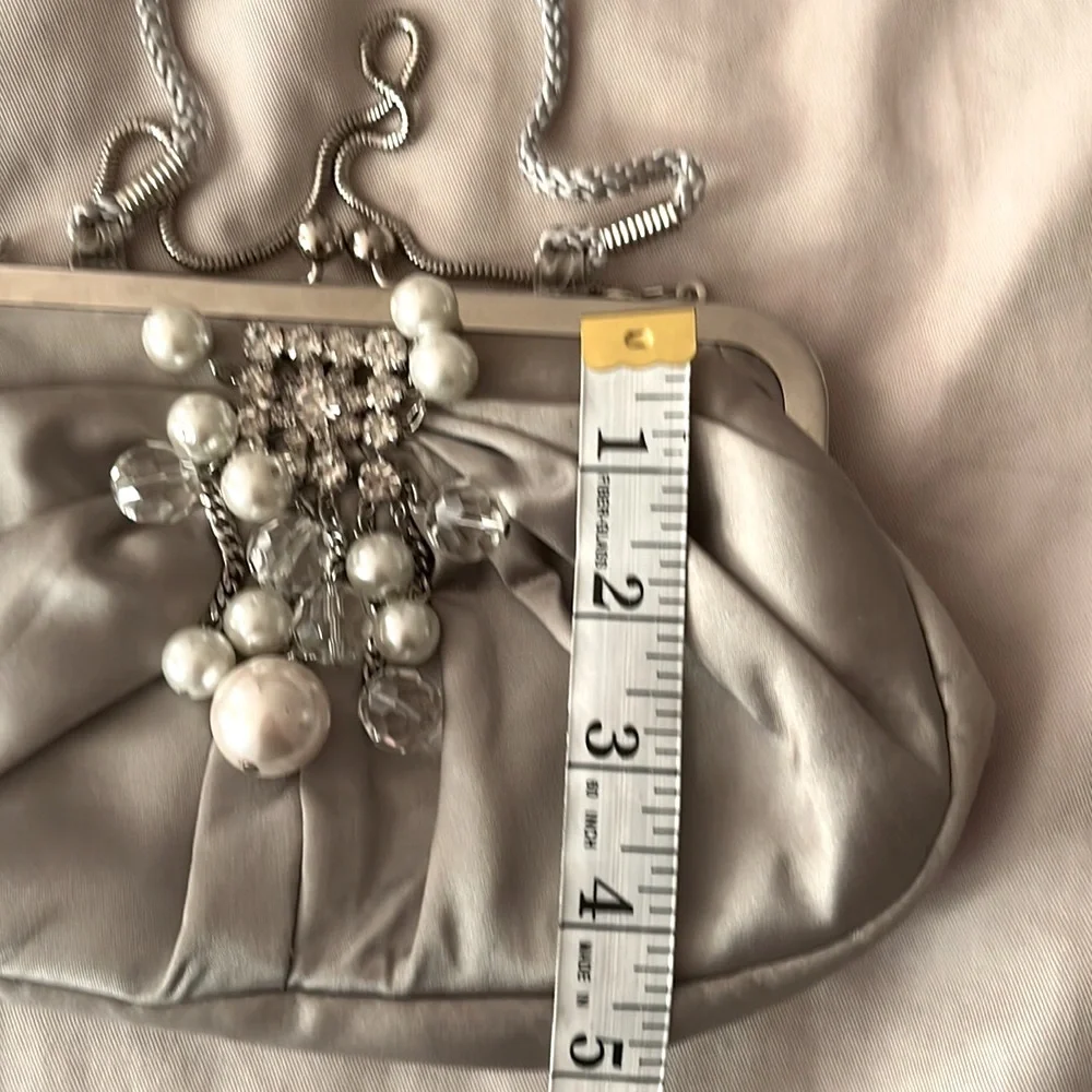 Kate landry gray clutch